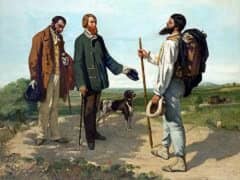 The Meeting by Gustav Courbet