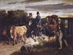 The Peasants of Flagey by Gustav Courbet