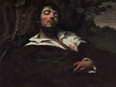The Wounded Man by Gustav Courbet