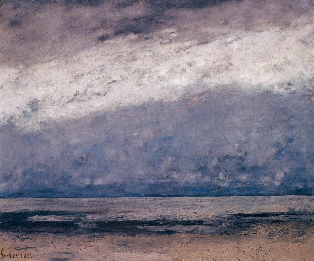 Marine, 1865 by Gustave Courbet