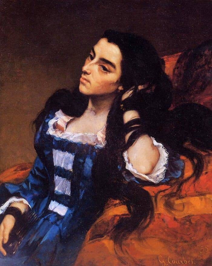Spanish Woman, 1885 by Gustave Courbet