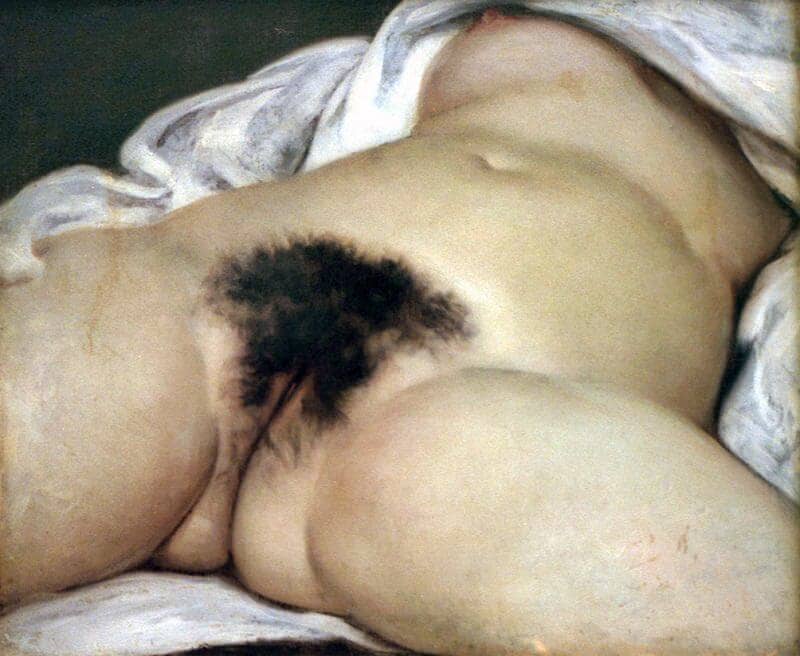 The Origin of the World, 1866 by Gustave Courbet