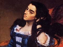 Spanish Woman by Gustave Courbet