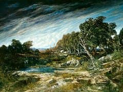 The Gust of Wind by Gustave Courbet